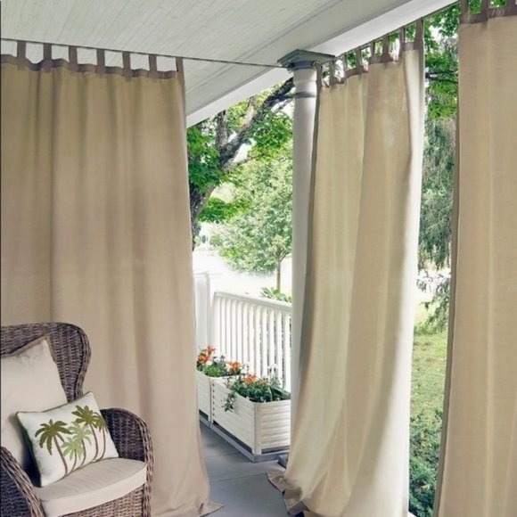 Matine Solid Indoor/Outdoor 52" x 108" Panel - Picture 1 of 3